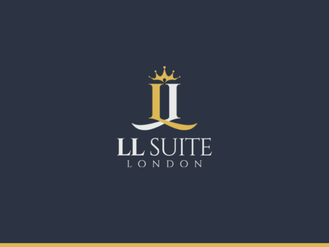 LL suit logo design